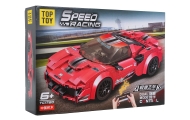 Konstruktorius Sportinis automobilis R/C Raudonas