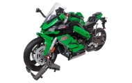 Zestaw Klocków Motocykl Sportowy Zielony 2304el.