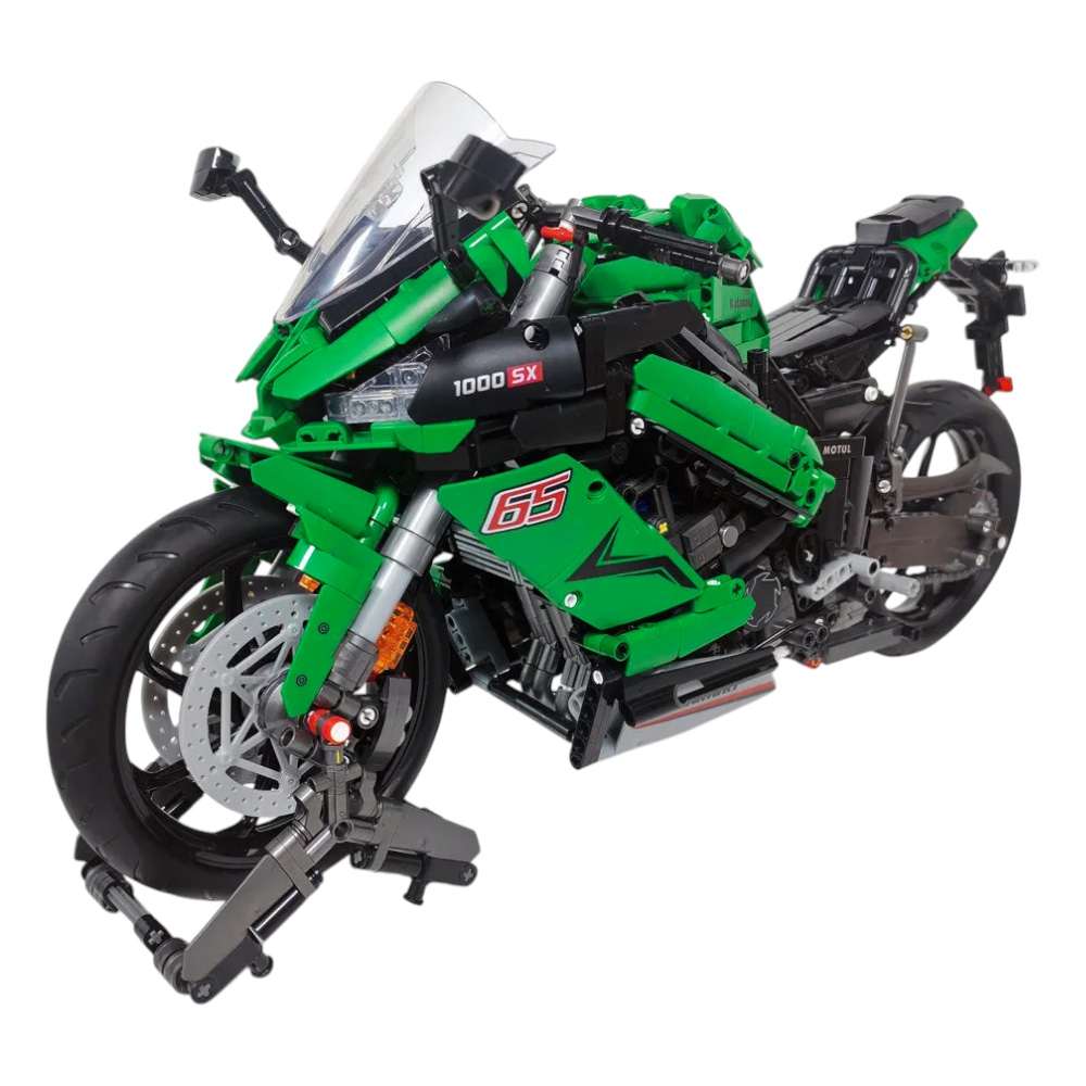 Konstruktorius Sportinis motociklas, 2304 el., Green