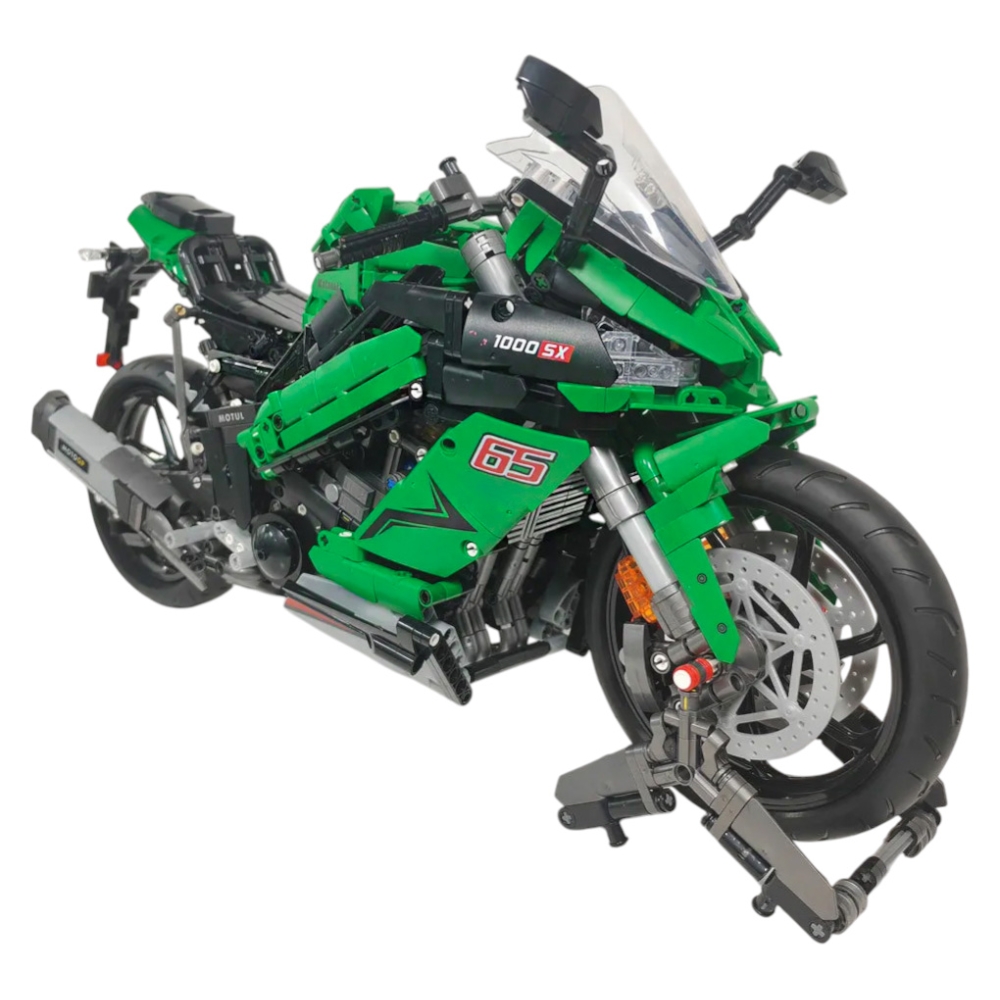 Konstruktorius Sportinis motociklas, 2304 el., Green