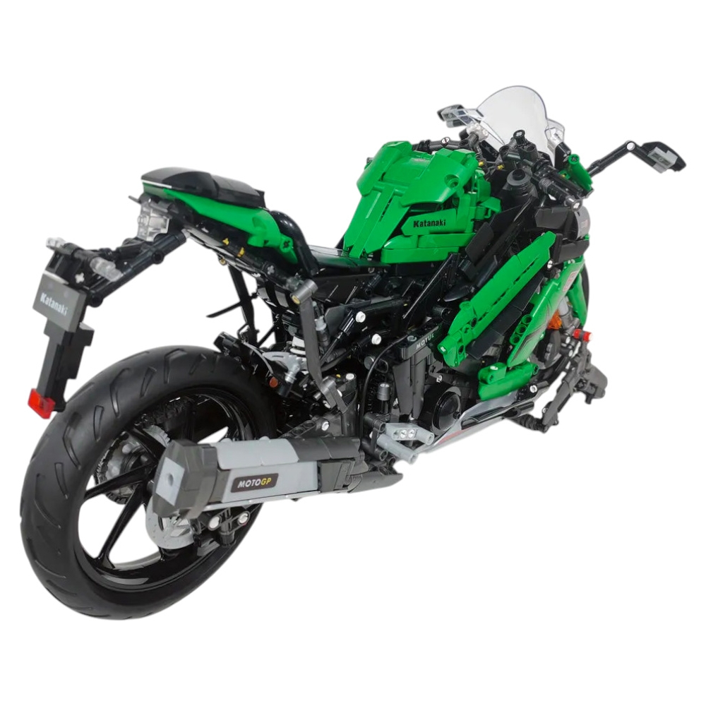 Konstruktorius Sportinis motociklas, 2304 el., Green