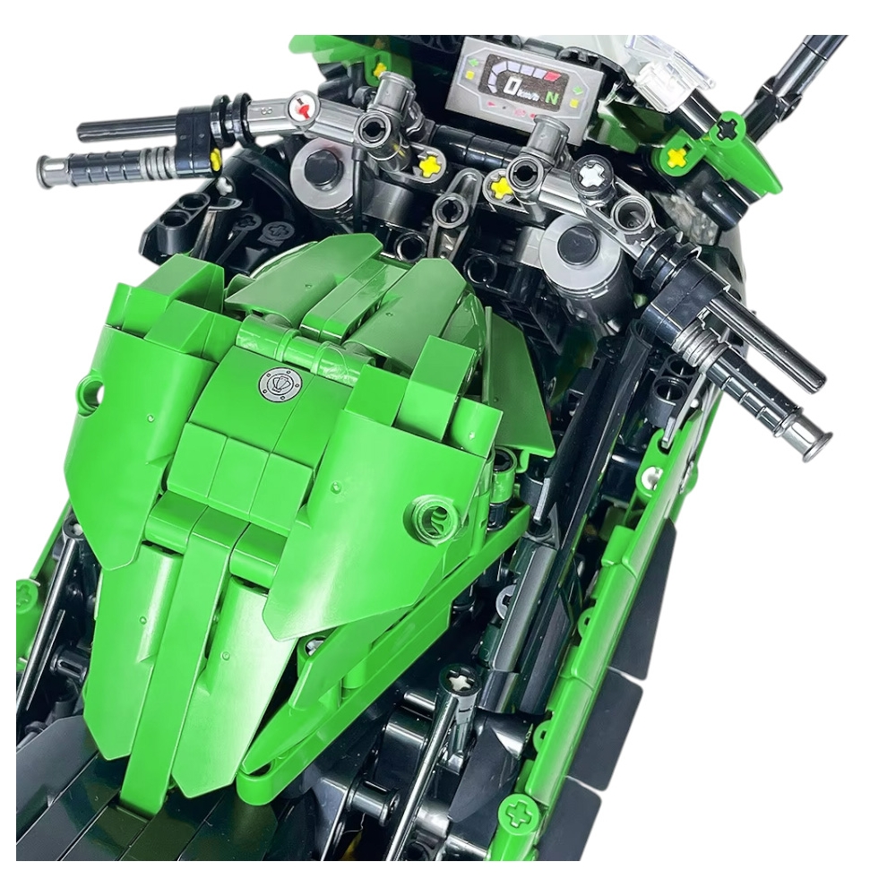 Konstruktorius Sportinis motociklas, 2304 el., Green
