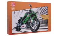 Zestaw Klocków Motocykl Sportowy Zielony 2304el.