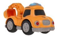 Statybinis automobilinis ekskavatorius su magnetais