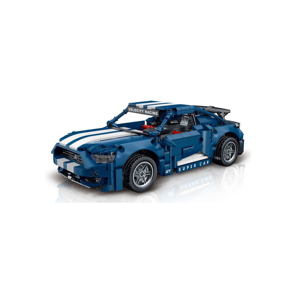 Konstruktorius Sports Car Blue 952 el.-Žaislai, Konstruktoriai, Lego, statybiniai blokai-e-vaikas