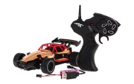 Nuotoliniu būdu valdomas RACING 01 R/C metalinis automobilis, aukso sp.