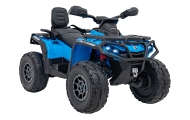 Elektrinis keturratis Can Am Outlander ATV, Blue-Elektromobiliai vaikams, Keturračiai ir bagiai-e-vaikas