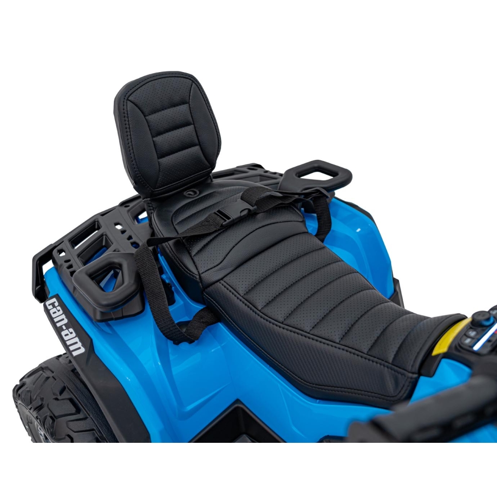 Elektrinis keturratis Can Am Outlander ATV, Blue-Elektromobiliai vaikams, Keturračiai ir bagiai-e-vaikas