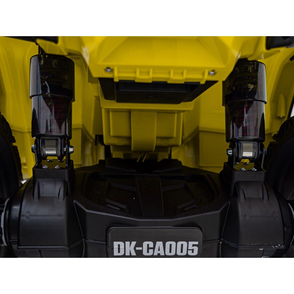 Elektrinis keturratis Can Am Outlander ATV, Yellow-Elektromobiliai vaikams, Keturračiai ir bagiai-e-vaikas