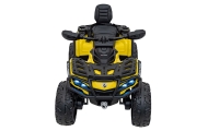 Elektrinis keturratis Can Am Outlander ATV, Yellow-Elektromobiliai vaikams, Keturračiai ir bagiai-e-vaikas
