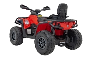 Elektrinis keturratis Can Am Outlander ATV, Red-Elektromobiliai vaikams, Keturračiai ir bagiai-e-vaikas