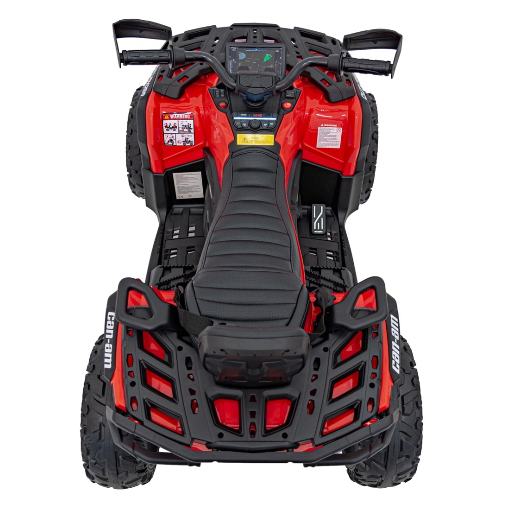 Quad Can Am Outlander ATV Czerwony