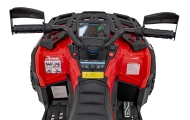 Elektrinis keturratis Can Am Outlander ATV, Red-Elektromobiliai vaikams, Keturračiai ir bagiai-e-vaikas