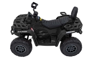 Elektrinis keturratis Can Am Outlander ATV nuotol., Black-Elektromobiliai vaikams, Keturračiai ir bagiai-e-vaikas