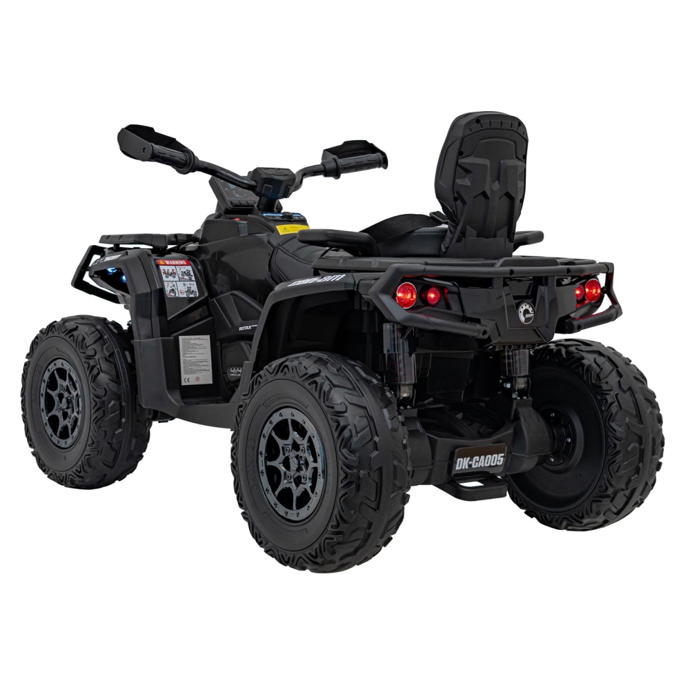 Quad Can Am Outlander ATV z Pilotem Czarny