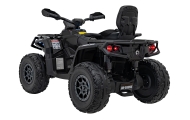 Elektrinis keturratis Can Am Outlander ATV nuotol., Black-Elektromobiliai vaikams, Keturračiai ir bagiai-e-vaikas
