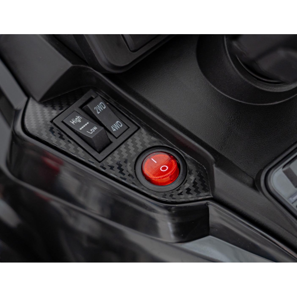Elektrinis keturratis Can Am Outlander ATV nuotol., Black-Elektromobiliai vaikams, Keturračiai ir bagiai-e-vaikas