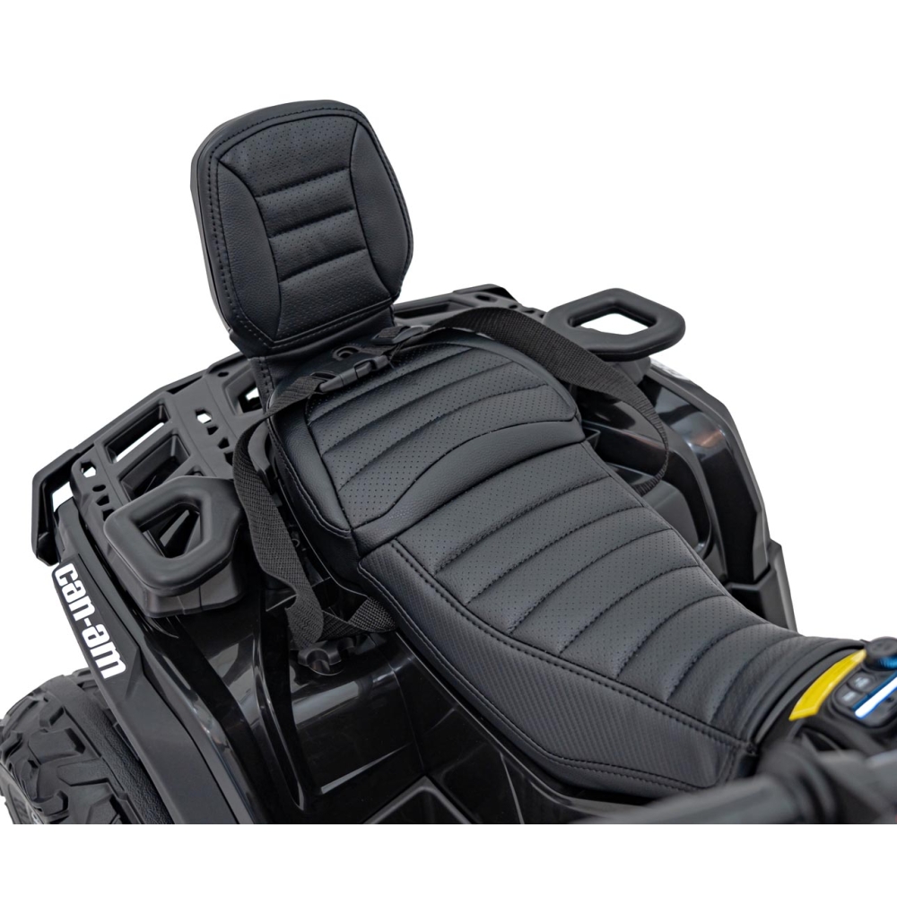 Elektrinis keturratis Can Am Outlander ATV nuotol., Black-Elektromobiliai vaikams, Keturračiai ir bagiai-e-vaikas