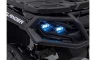 Elektrinis keturratis Can Am Outlander ATV nuotol., Black-Elektromobiliai vaikams, Keturračiai ir bagiai-e-vaikas