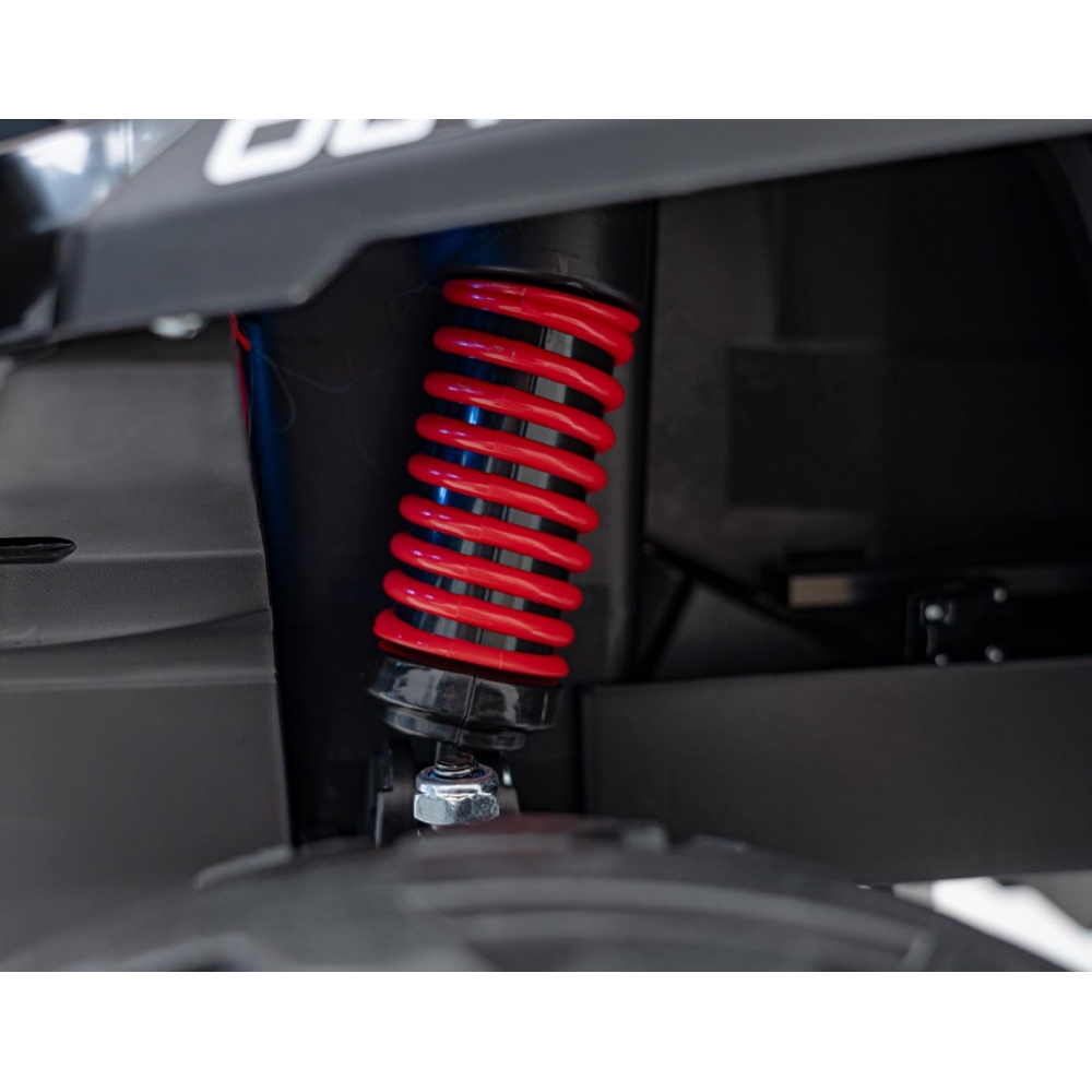 Elektrinis keturratis Can Am Outlander ATV nuotol., Black-Elektromobiliai vaikams, Keturračiai ir bagiai-e-vaikas