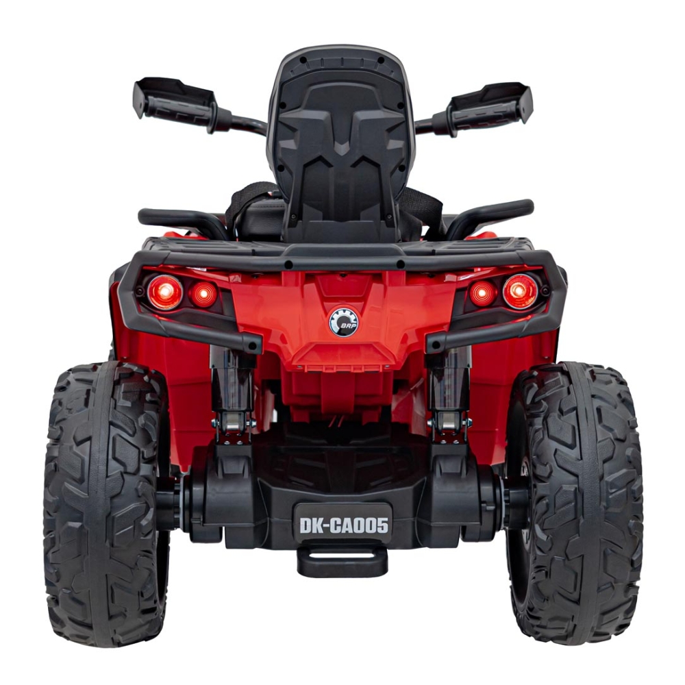 Elektrinis keturratis Can Am Outlander ATV nuotol., Red-Elektromobiliai vaikams, Keturračiai ir bagiai-e-vaikas