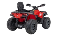 Elektrinis keturratis Can Am Outlander ATV nuotol., Red-Elektromobiliai vaikams, Keturračiai ir bagiai-e-vaikas