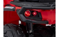 Quad Can Am Outlander ATV z Pilotem Czerwony