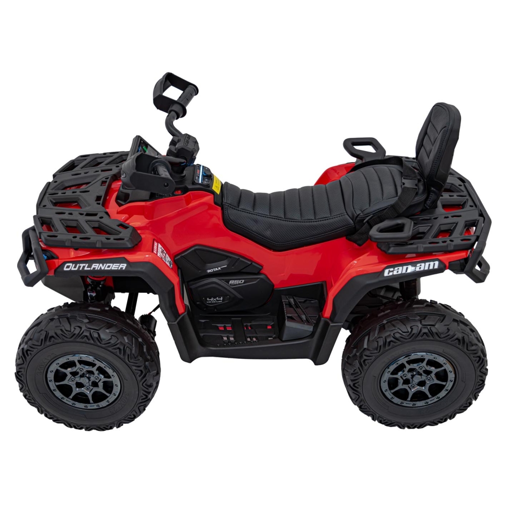 Elektrinis keturratis Can Am Outlander ATV nuotol., Red-Elektromobiliai vaikams, Keturračiai ir bagiai-e-vaikas