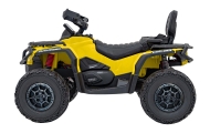 Elektrinis keturratis Can Am Outlander ATV nuotol., Yellow-Elektromobiliai vaikams, Keturračiai ir bagiai-e-vaikas
