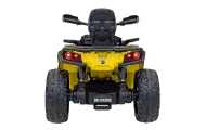 Elektrinis keturratis Can Am Outlander ATV nuotol., Yellow-Elektromobiliai vaikams, Keturračiai ir bagiai-e-vaikas