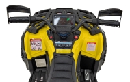 Elektrinis keturratis Can Am Outlander ATV nuotol., Yellow-Elektromobiliai vaikams, Keturračiai ir bagiai-e-vaikas