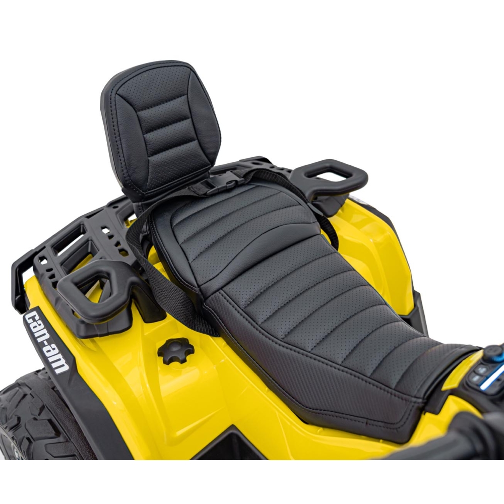 Elektrinis keturratis Can Am Outlander ATV nuotol., Yellow-Elektromobiliai vaikams, Keturračiai ir bagiai-e-vaikas