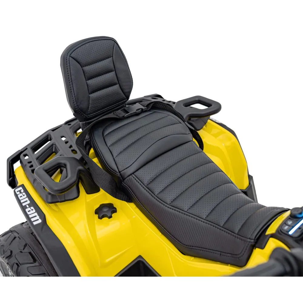 Quad Can Am Outlander ATV z Pilotem Żółty
