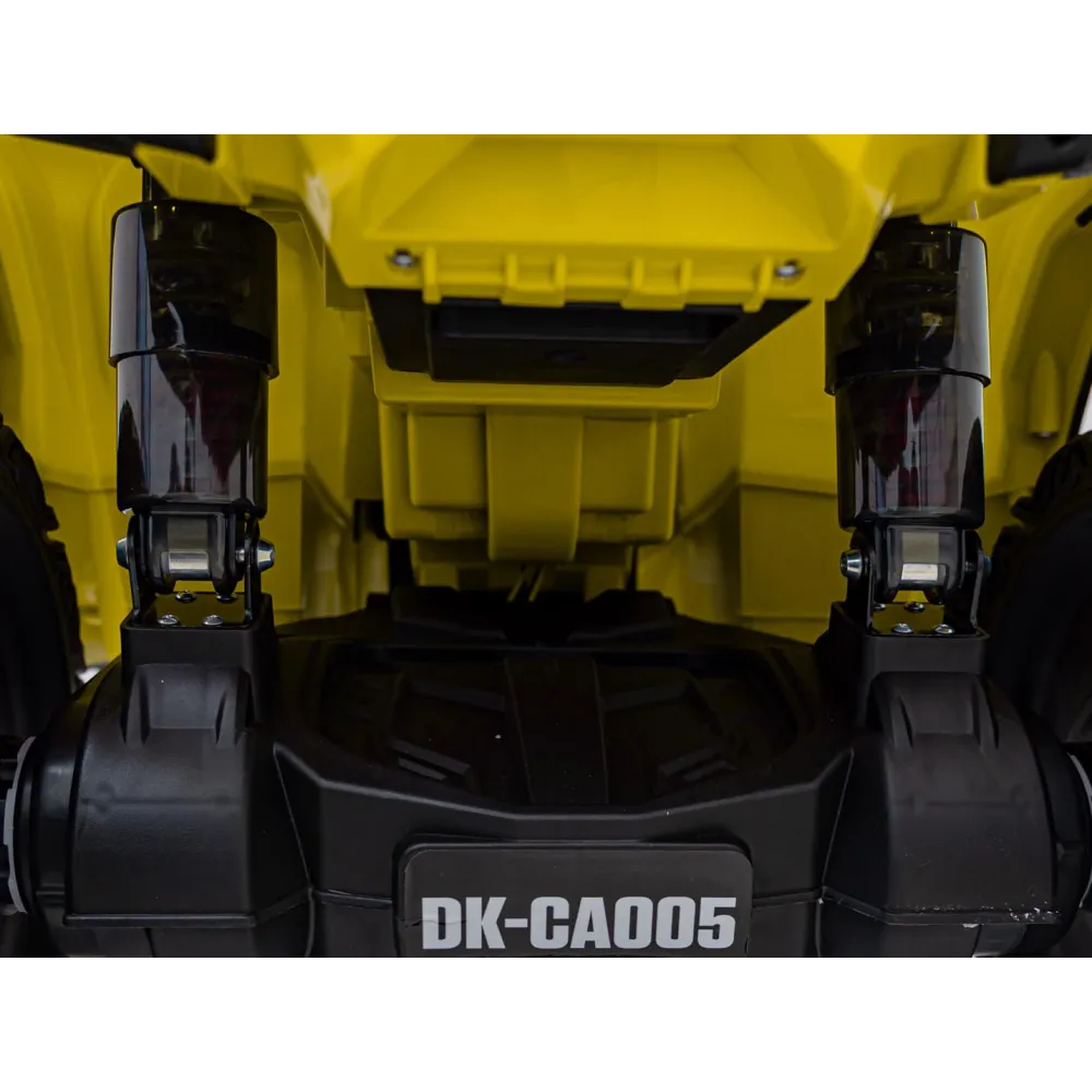 Quad Can Am Outlander ATV z Pilotem Żółty