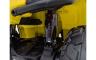 Quad Can Am Outlander ATV z Pilotem Żółty