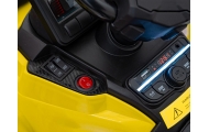 Quad Can Am Outlander ATV z Pilotem Żółty