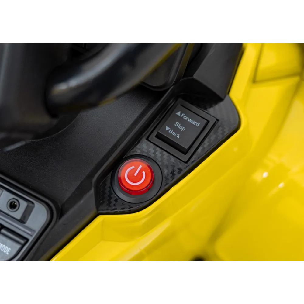 Elektrinis keturratis Can Am Outlander ATV nuotol., Yellow-Elektromobiliai vaikams, Keturračiai ir bagiai-e-vaikas