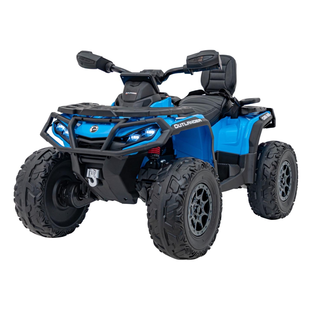 Elektrinis keturratis Can Am Outlander ATV nuotol., Blue-Elektromobiliai vaikams, Keturračiai ir bagiai-e-vaikas