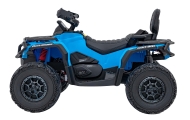 Quad Can Am Outlander ATV z Pilotem Niebieski