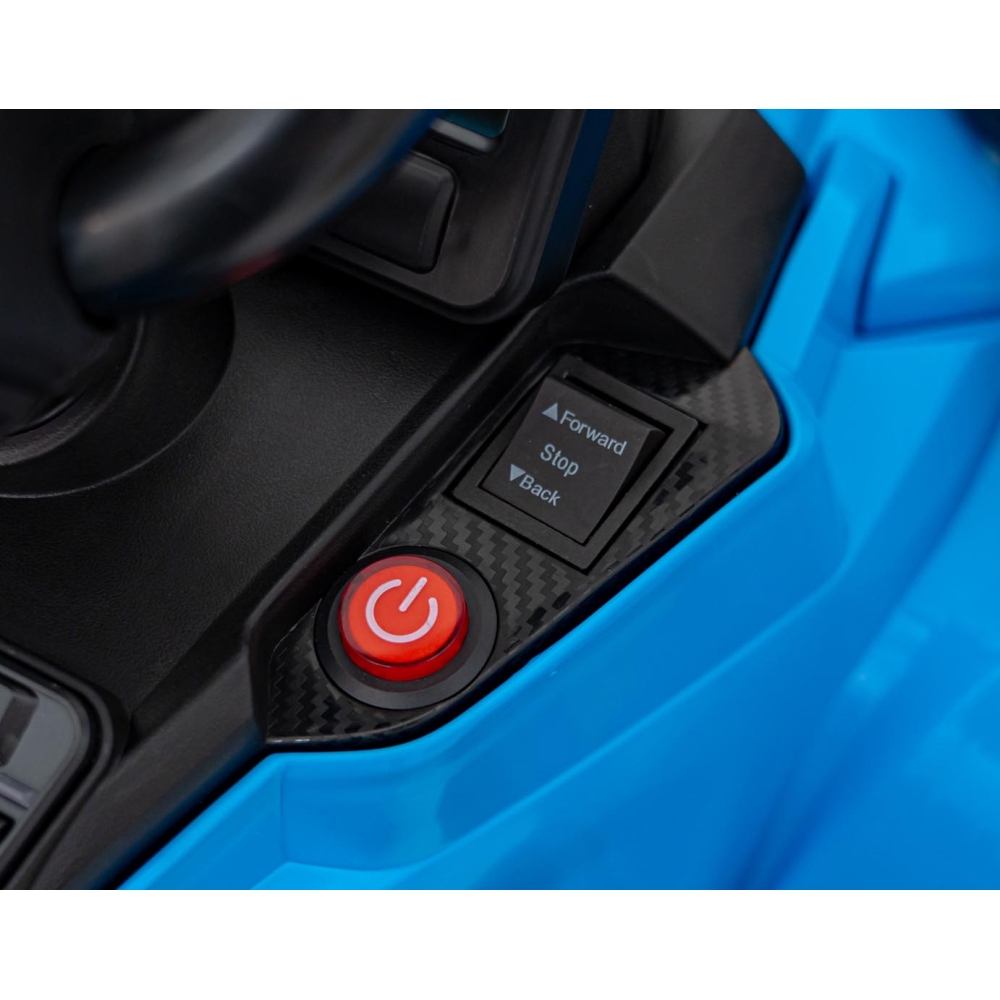 Elektrinis keturratis Can Am Outlander ATV nuotol., Blue-Elektromobiliai vaikams, Keturračiai ir bagiai-e-vaikas