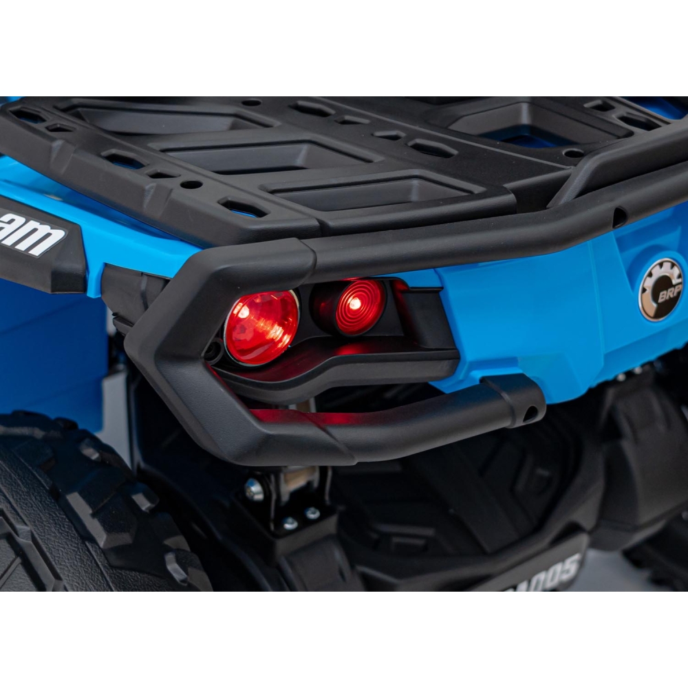Elektrinis keturratis Can Am Outlander ATV nuotol., Blue-Elektromobiliai vaikams, Keturračiai ir bagiai-e-vaikas