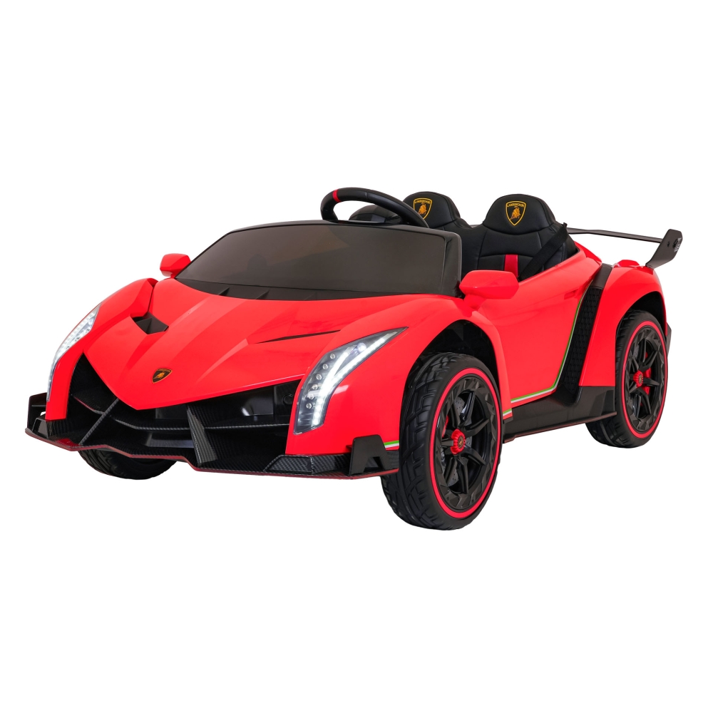 Elektromobilis Lamborghini Veneno, Red-Elektromobiliai vaikams, Mašinos-e-vaikas