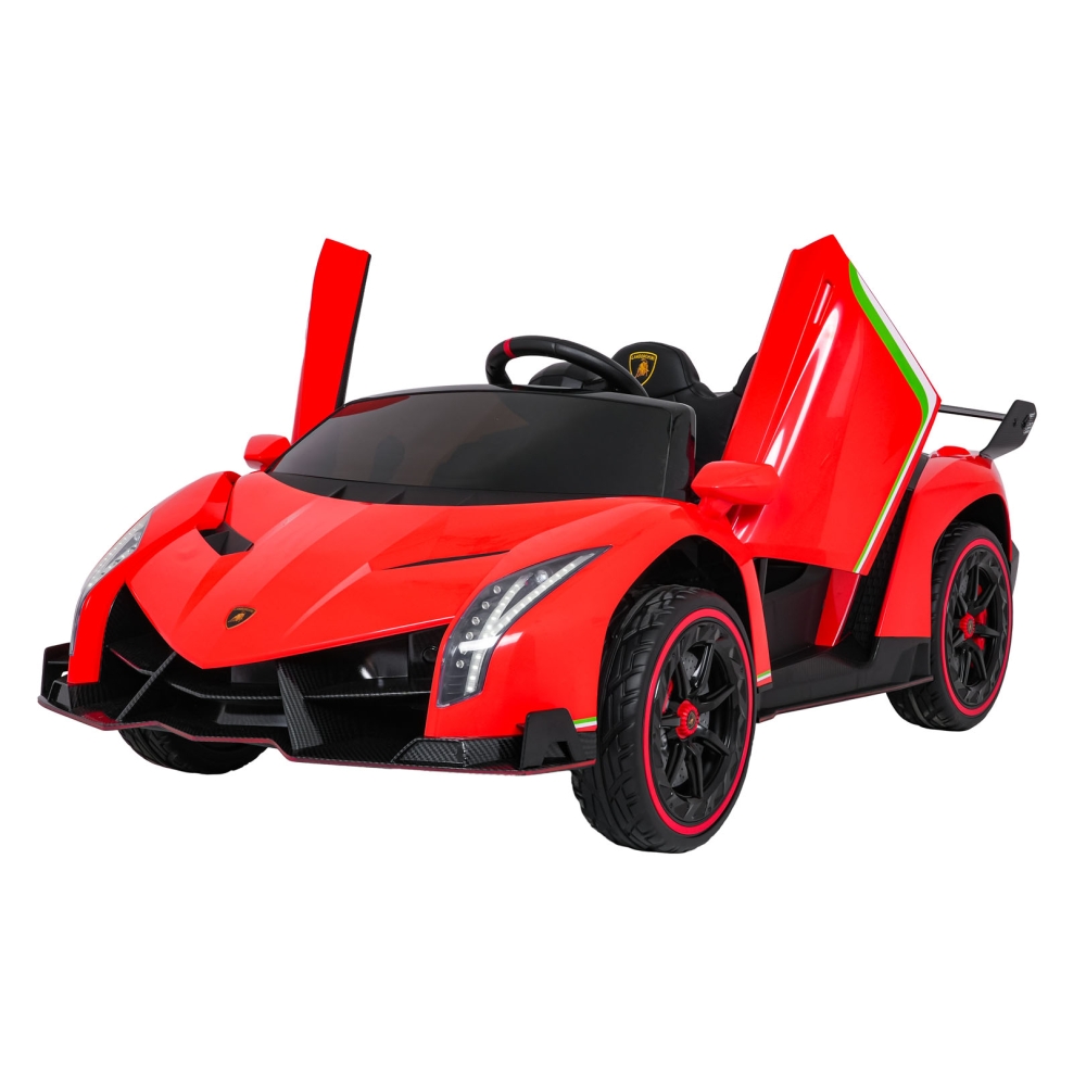 Elektromobilis Lamborghini Veneno, Red-Elektromobiliai vaikams, Mašinos-e-vaikas