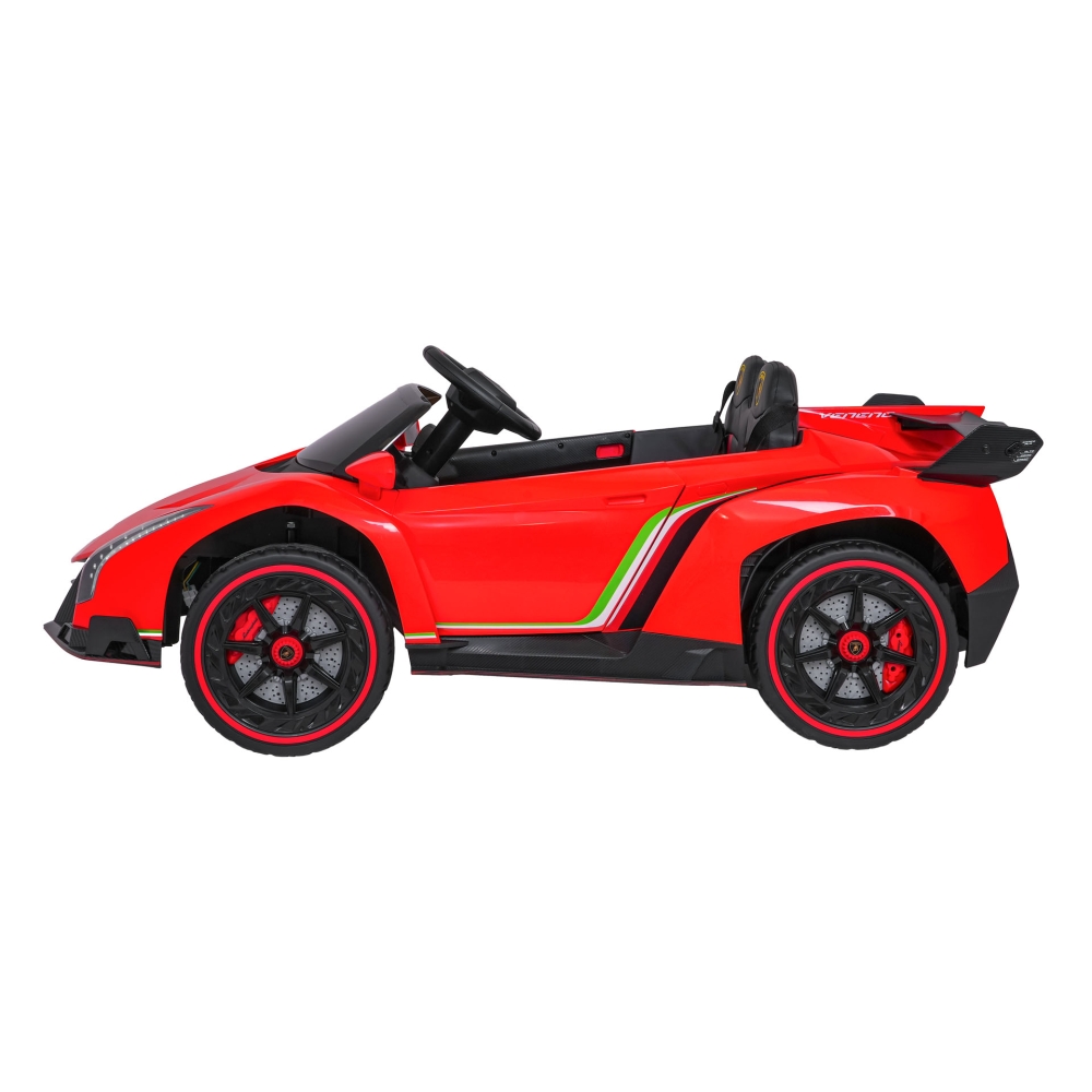 Elektromobilis Lamborghini Veneno, Red-Elektromobiliai vaikams, Mašinos-e-vaikas