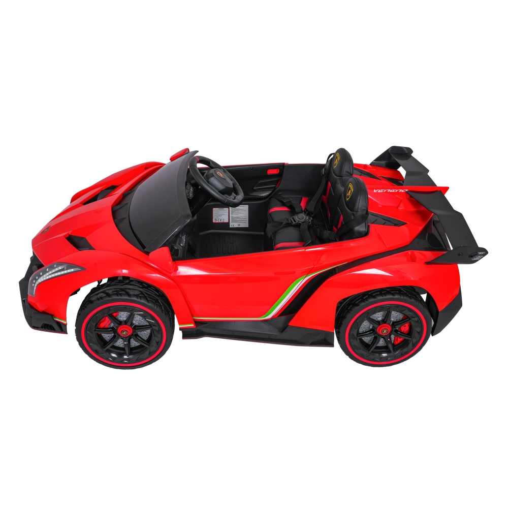 Elektromobilis Lamborghini Veneno, Red-Elektromobiliai vaikams, Mašinos-e-vaikas
