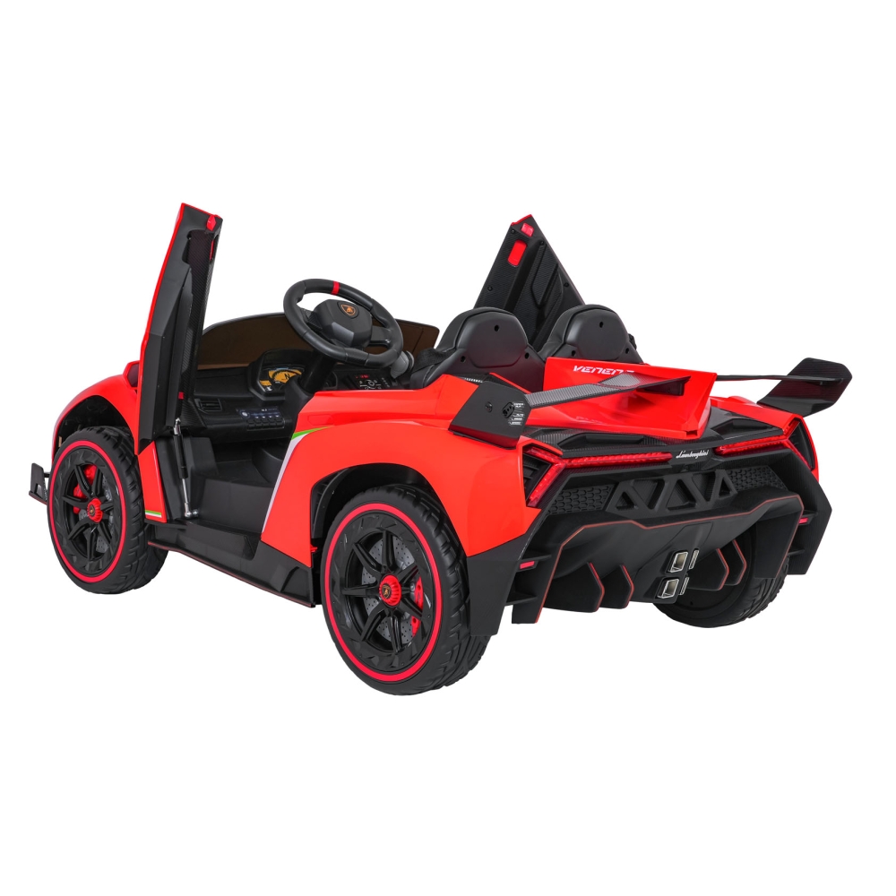 Elektromobilis Lamborghini Veneno, Red-Elektromobiliai vaikams, Mašinos-e-vaikas