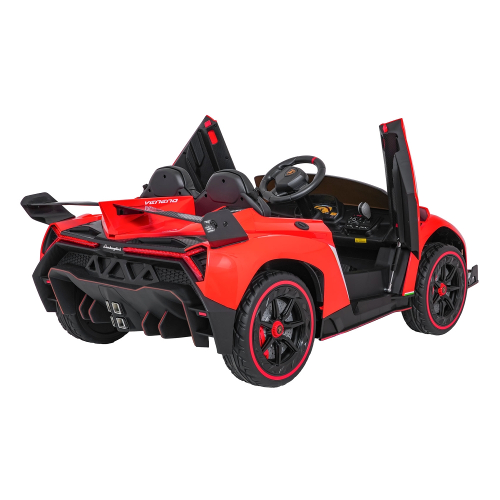 Elektromobilis Lamborghini Veneno, Red-Elektromobiliai vaikams, Mašinos-e-vaikas