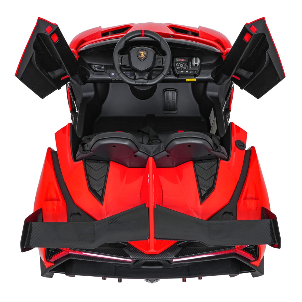 Elektromobilis Lamborghini Veneno, Red-Elektromobiliai vaikams, Mašinos-e-vaikas