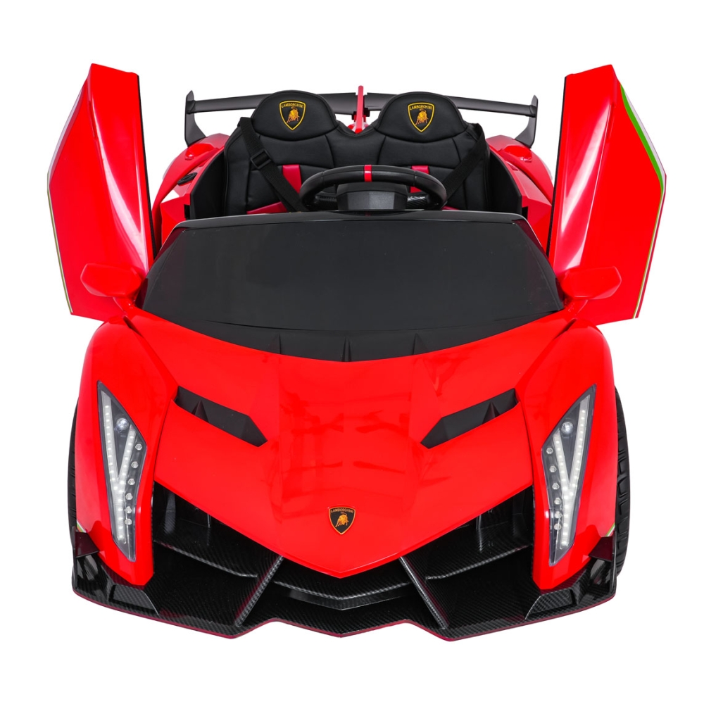 Elektromobilis Lamborghini Veneno, Red-Elektromobiliai vaikams, Mašinos-e-vaikas