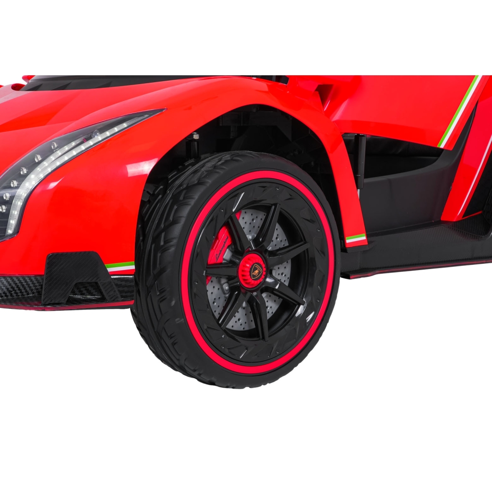 Elektromobilis Lamborghini Veneno, Red-Elektromobiliai vaikams, Mašinos-e-vaikas